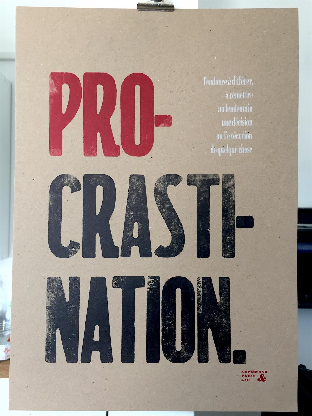 Procrastination paper image